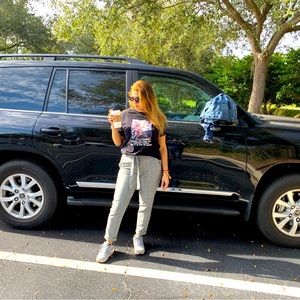 Zara plaid and houndstooth high waisted pants